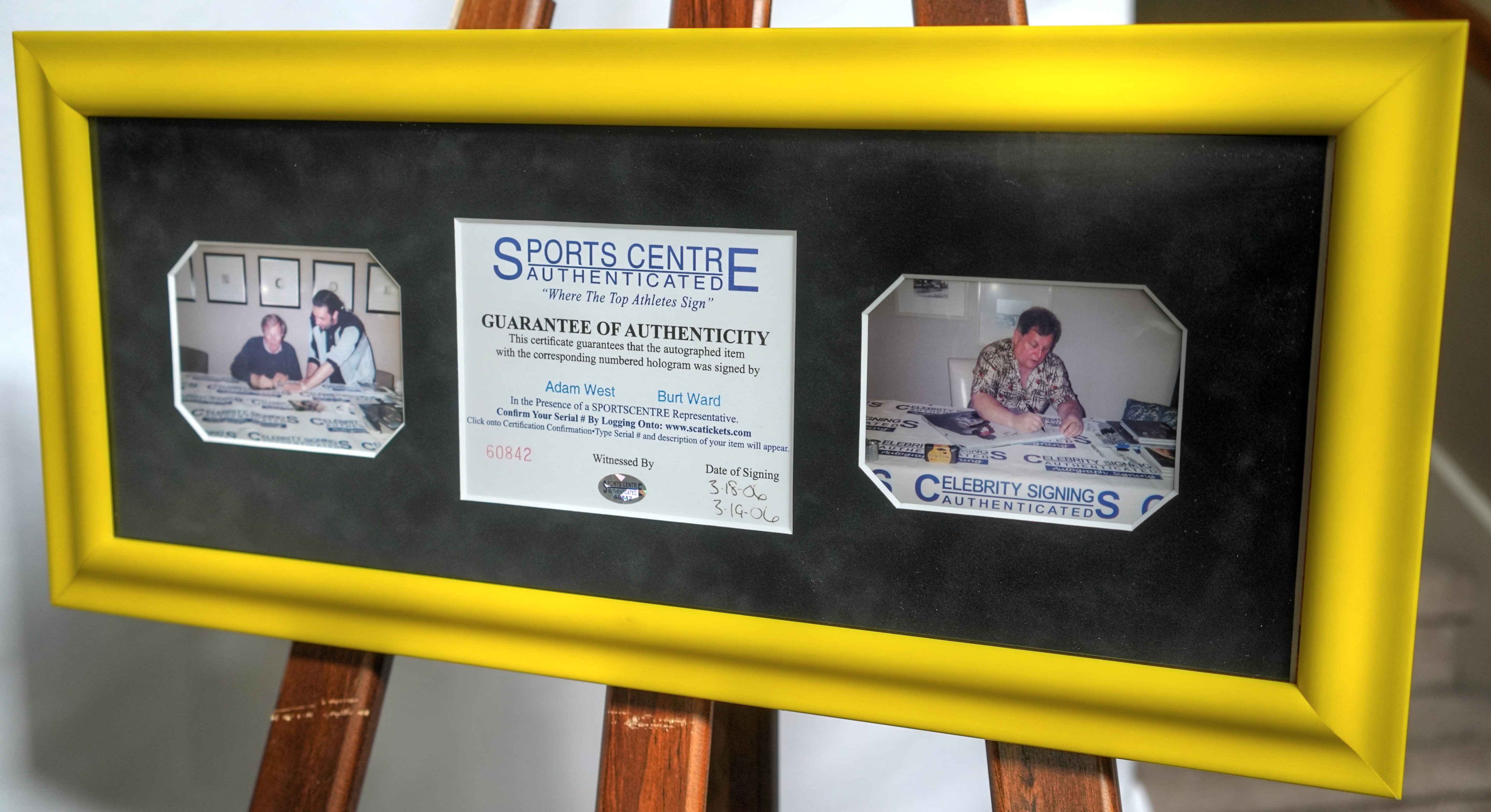 Custom Frame Memorabilia